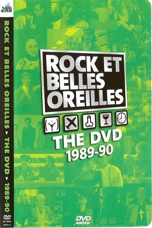 Movie poster for Rock et Belles Oreilles: The DVD 1989-1990 (2001)