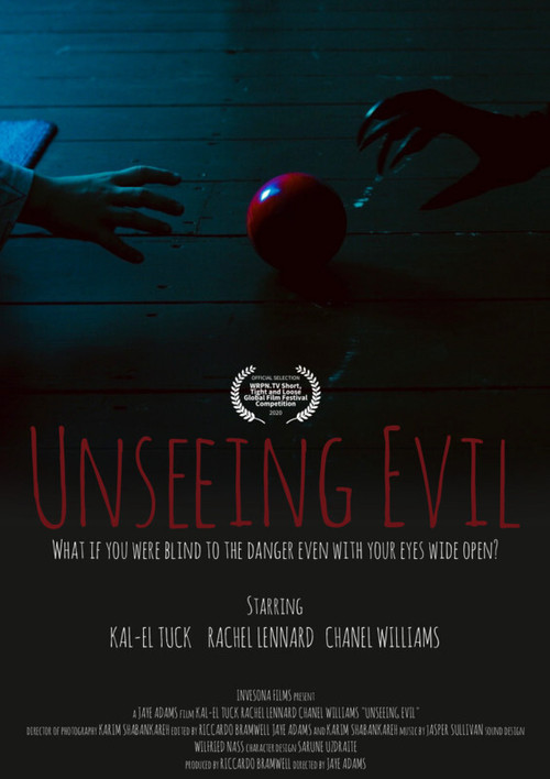Movie poster for Unseeing Evil (2020)