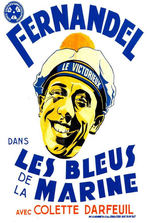Movie poster for Navy Blue (1934)