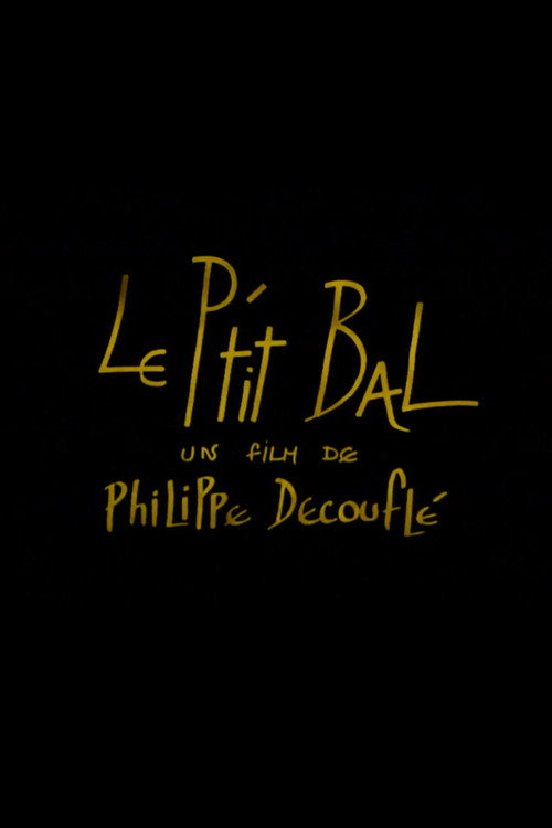 Movie poster for Le P'tit Bal (1993)