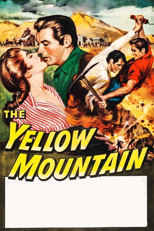 Movie poster for The Yellow Mountain (1954)
