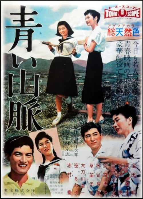 Movie poster for The Blue Mountains (1957)