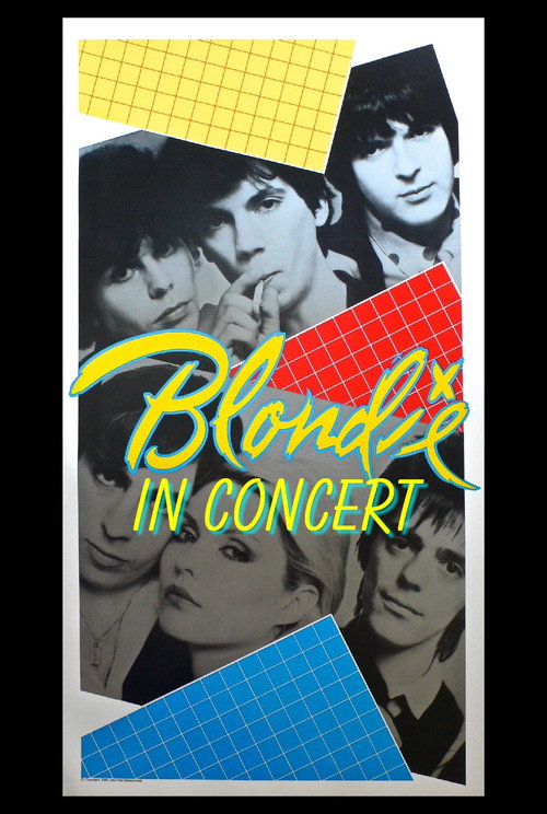 Movie poster for Blondie in Concert (1979)