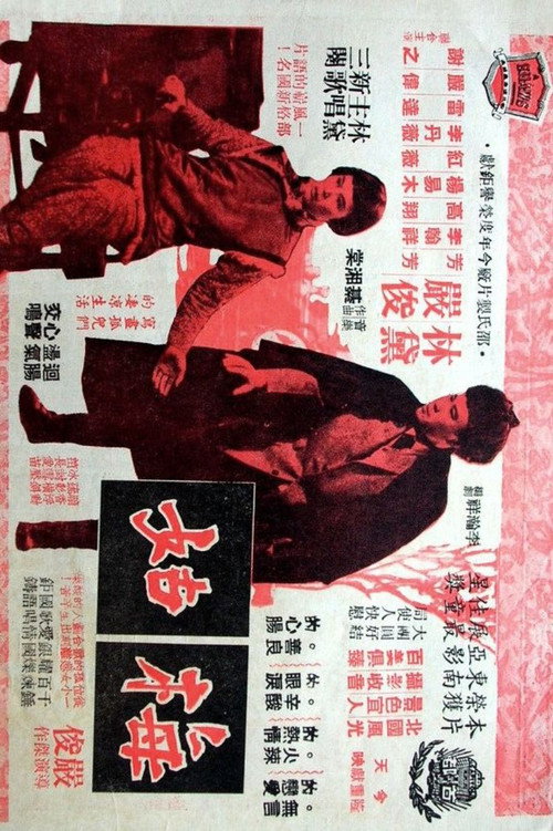 Movie poster for The Orphan Girl (1956)