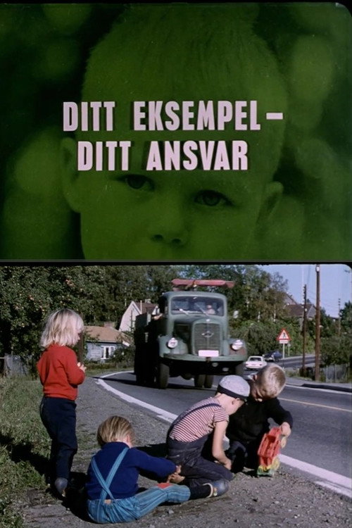 Movie poster for Oslofilm: Ditt eksempel - ditt ansvar (1971)