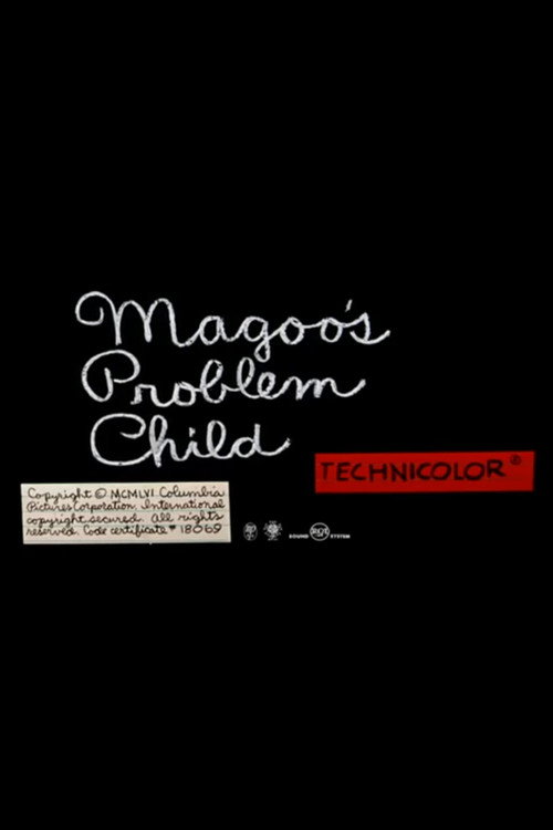 Movie poster for Magoo's Problem Child (1956)
