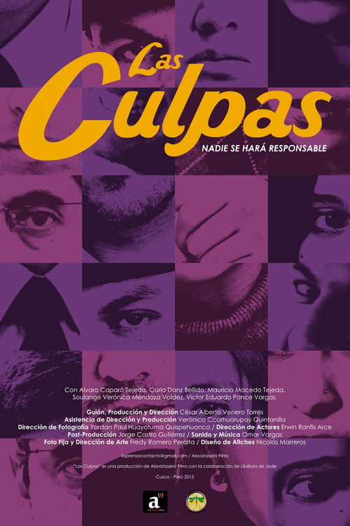 Movie poster for Las Culpas (2015)