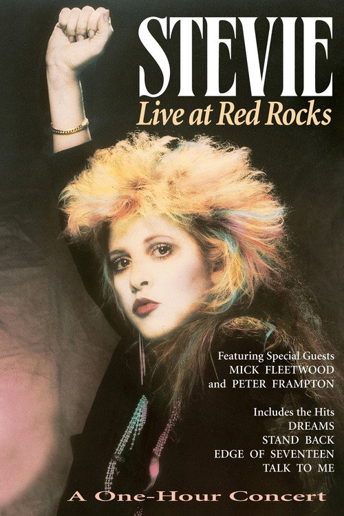 Movie poster for Stevie Nicks: Live at Red Rocks (1987)