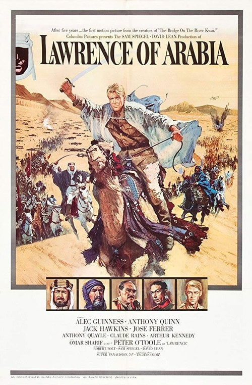 Movie poster for Lawrence of Arabia: A Conversation with Steven Spielberg (2001)
