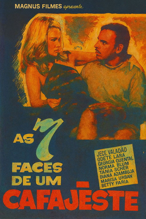 Movie poster for As Sete Faces de um Cafajeste (1968)