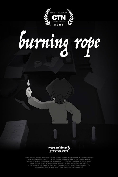 Movie poster for Burning Rope (2025)