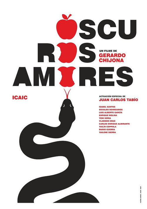 Movie poster for Oscuros Amores (2022)