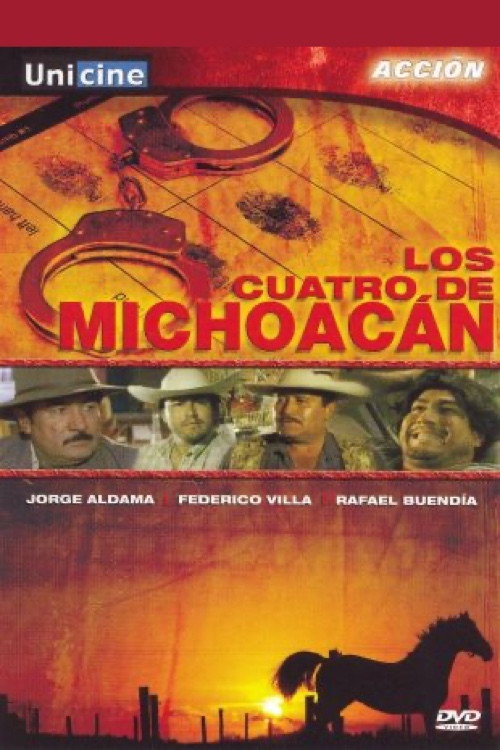 Movie poster for Los cuatro de Michoacán (1997)