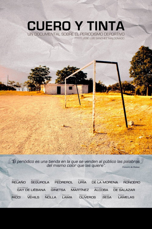Movie poster for Cuero y tinta (2015)