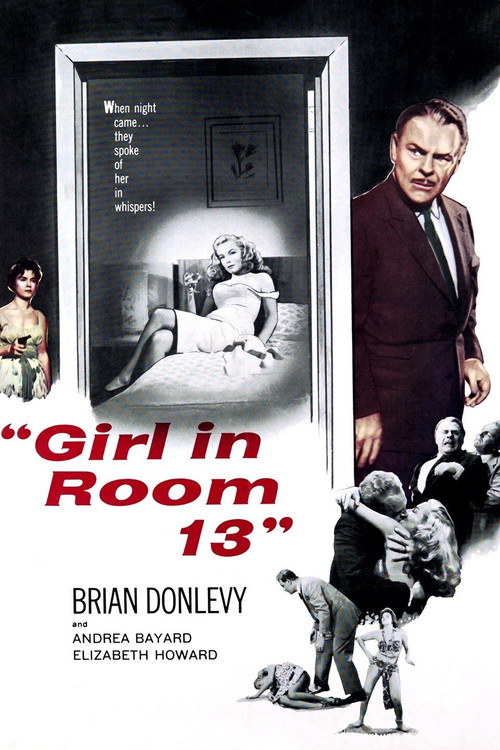 Movie poster for Girl In Room 13 (1960)