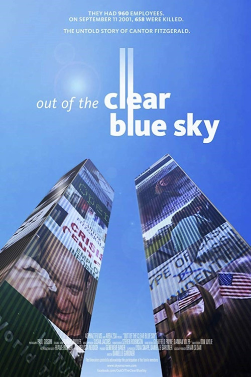 Movie poster for Out Of The Clear Blue Sky (2012)
