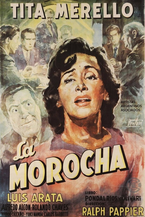 Movie poster for La morocha (1958)