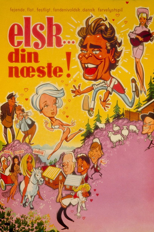Movie poster for Love Thy Neighbour (1967)