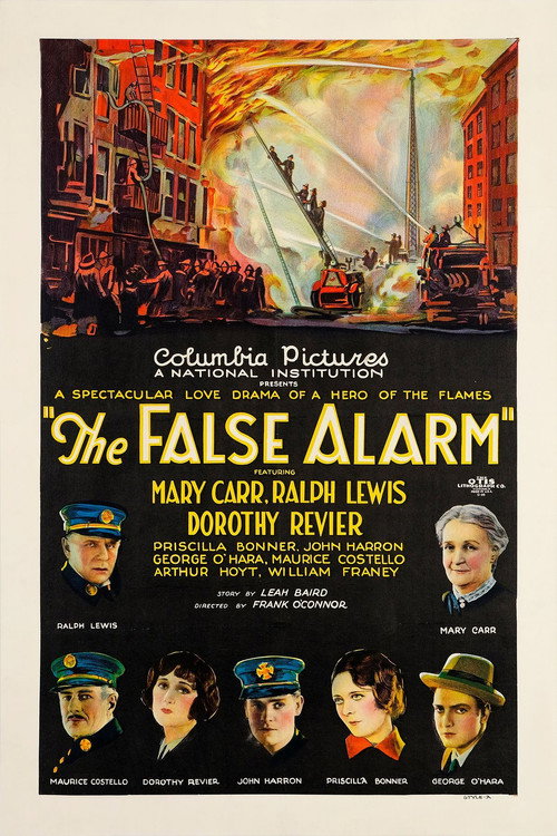 Movie poster for The False Alarm (1926)
