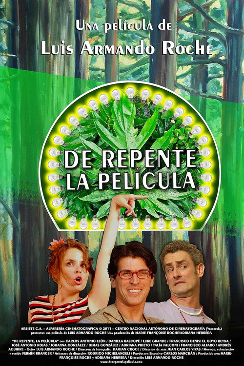 Movie poster for De repente, la película (2011)