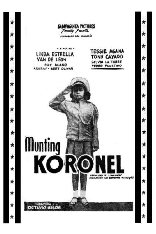 Movie poster for Munting Koronel (1953)