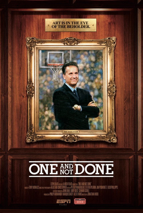 Movie poster for One and Not Done (2017)