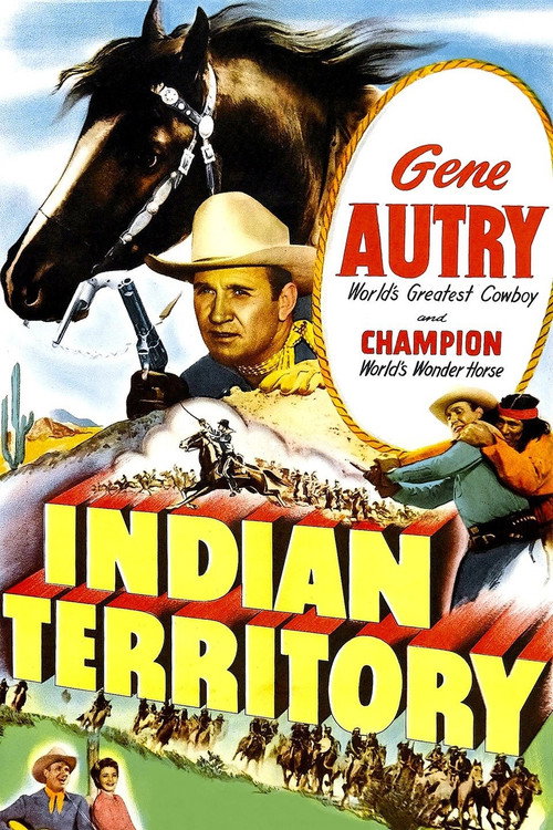 Movie poster for Indian Territory (1950)