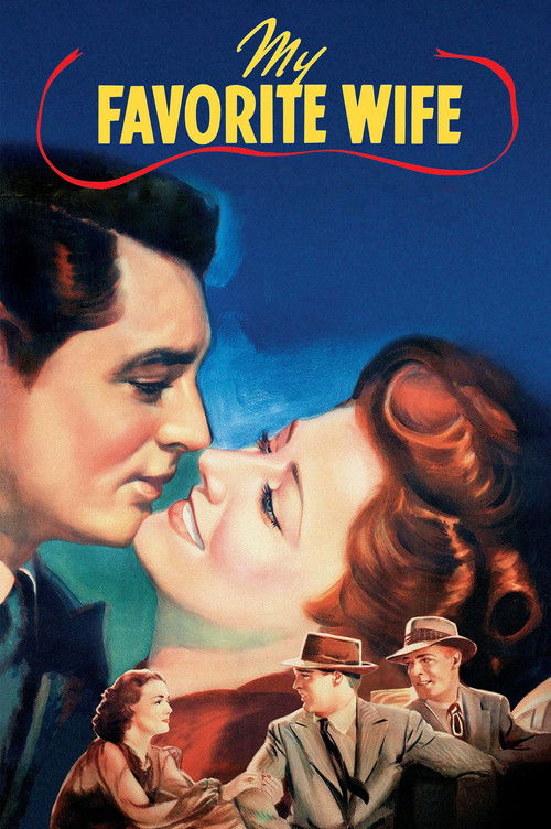 Movie poster for My Favorite Wife (1940)