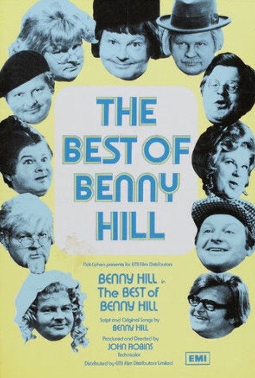 Movie poster for The Best of Benny Hill (1974)