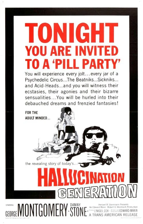 Movie poster for Hallucination Generation (1966)