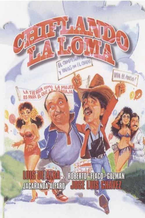 Movie poster for Chiflando en la loma (1995)