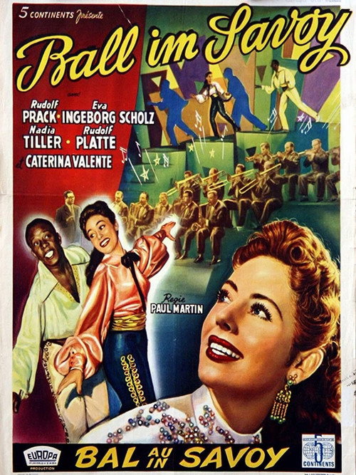 Movie poster for Ball im Savoy (1955)