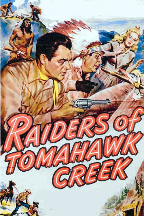 Movie poster for Raiders of Tomahawk Creek (1950)