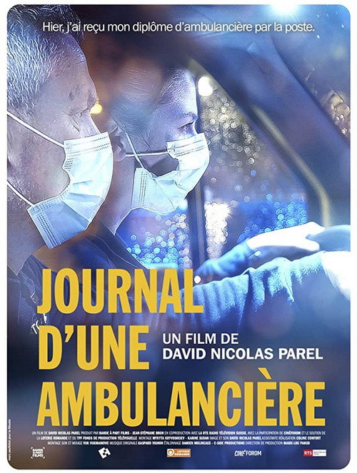 Movie poster for Journal d'une ambulancière (2021)