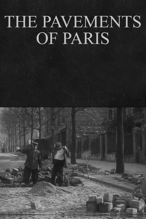 Movie poster for The Pavements of Paris (1912)