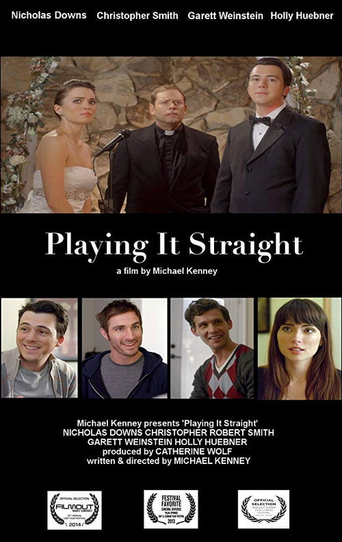 Movie poster for Playing It Straight (2013)