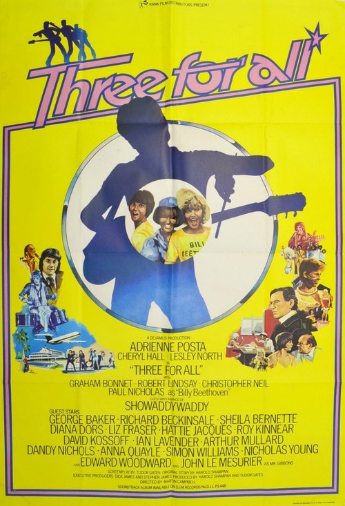 Movie poster for Three for All (1975)
