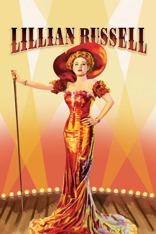 Movie poster for Lillian Russell (1940)