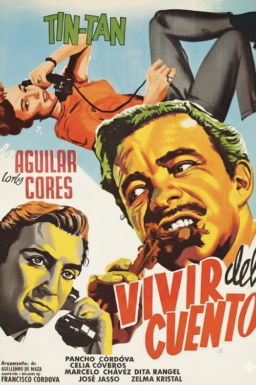 Movie poster for Vivir del cuento (1959)