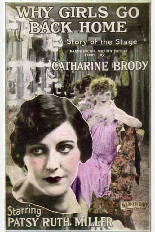 Movie poster for Why Girls Go Back Home (1926)