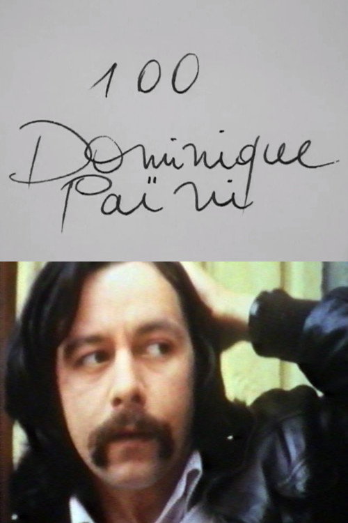 Movie poster for Cinématon n°100 : Dominique Païni (1980)