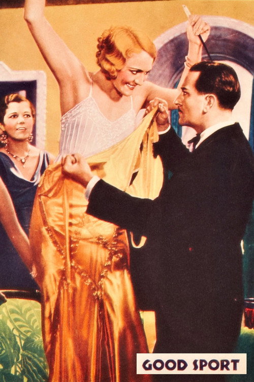 Movie poster for Good Sport (1931)