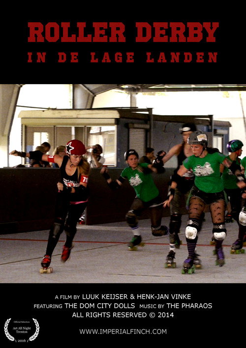 Movie poster for ROLLER DERBY IN THE LOW COUNTRIES (2014)