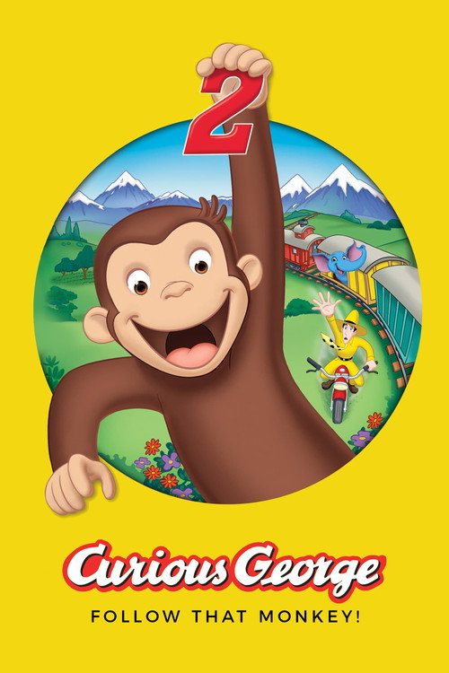 Movie poster for Curious George 2: Follow That Monkey! (2009)