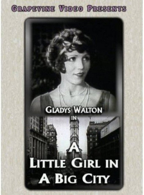 Movie poster for A Little Girl in a Big City (1925)