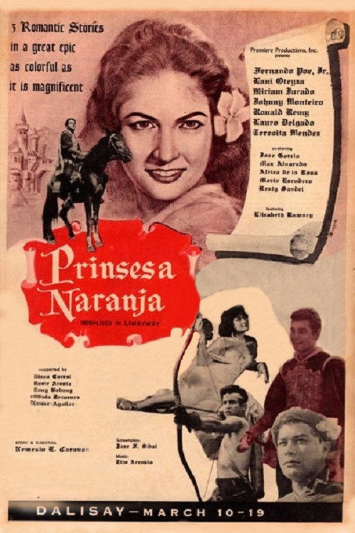 Movie poster for Prinsesa Naranja (1960)