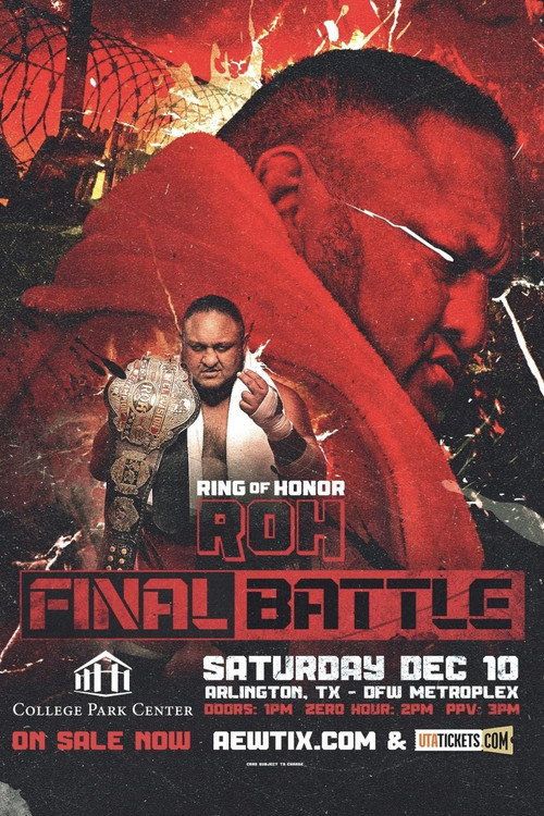 Movie poster for ROH Final Battle 2022 (2022)