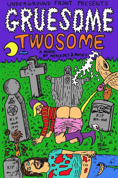 Movie poster for Gruesome Twosome (2021)