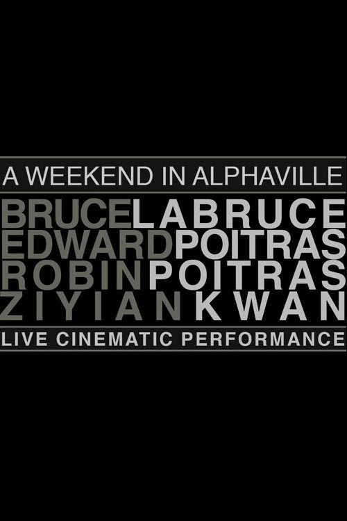 Movie poster for Weekend in Alphaville (2010)