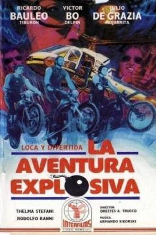 Movie poster for La aventura explosiva (1977)